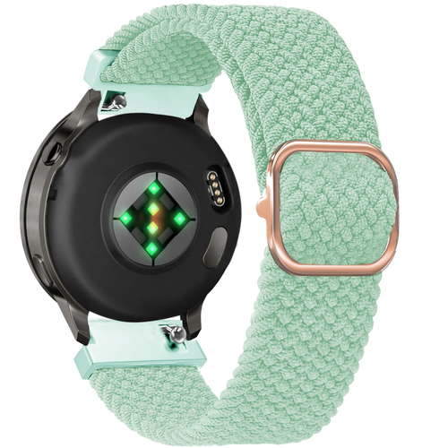Bandz Garmin Forerunner 255s Adjustable Braided Strap (Turquoise)