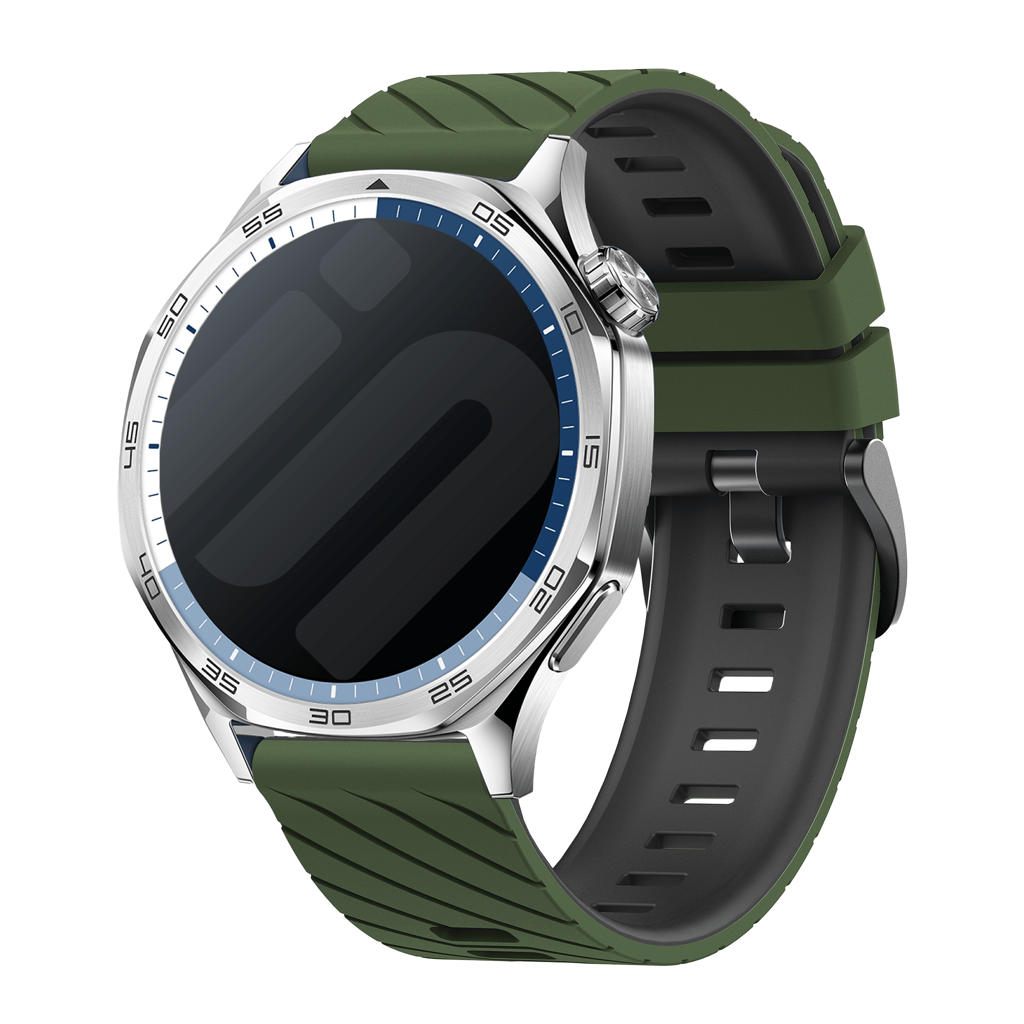 Bracelet sport tissé Suunto 9 Peak (vert/noir)