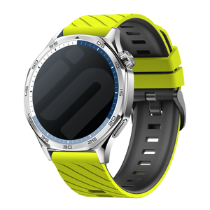 Bracelet twill sport Motorola Moto Watch - 47mm (jaune vif/noir)