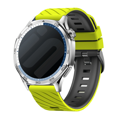 Bracelet twill sport Motorola Moto Watch - 47mm (jaune vif/noir)