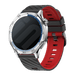 Bracelet sport tissé Fossil Gen 5e - 44mm (noir/rouge)