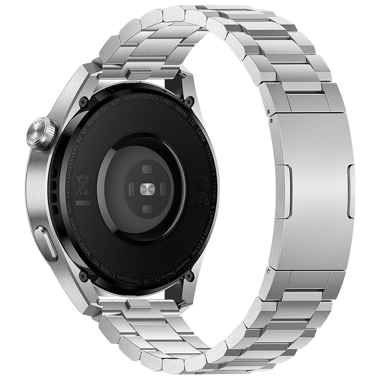 Bracelet titane 'One Push' Huawei Watch GT Runner (titane)