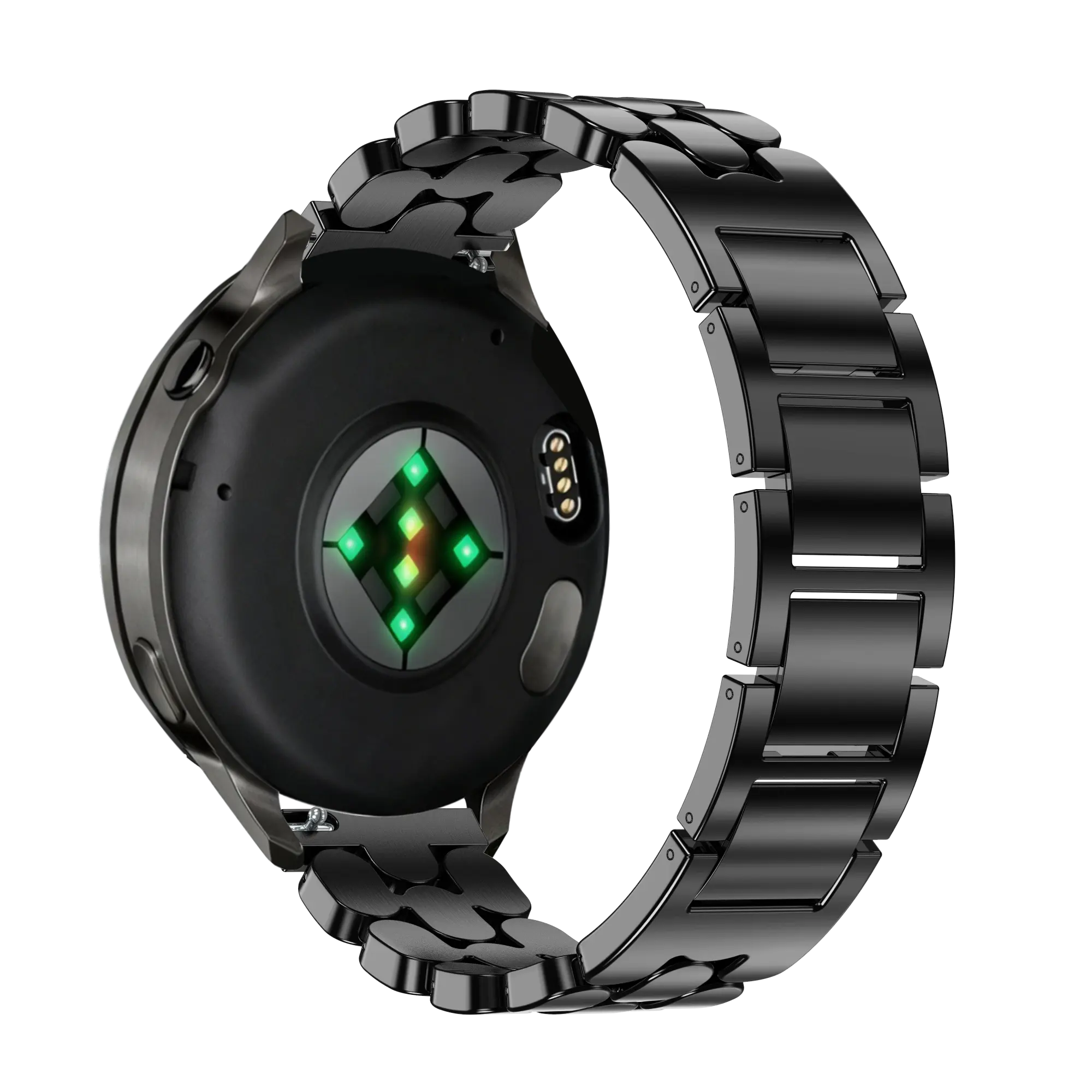 Bandz Garmin Venu 3s Steel Strap 'Oval' (Black)