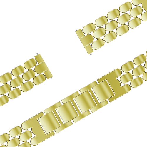 Bandz Bracelet acier 'Oval' Fossil Gen 6 - 42mm (or)