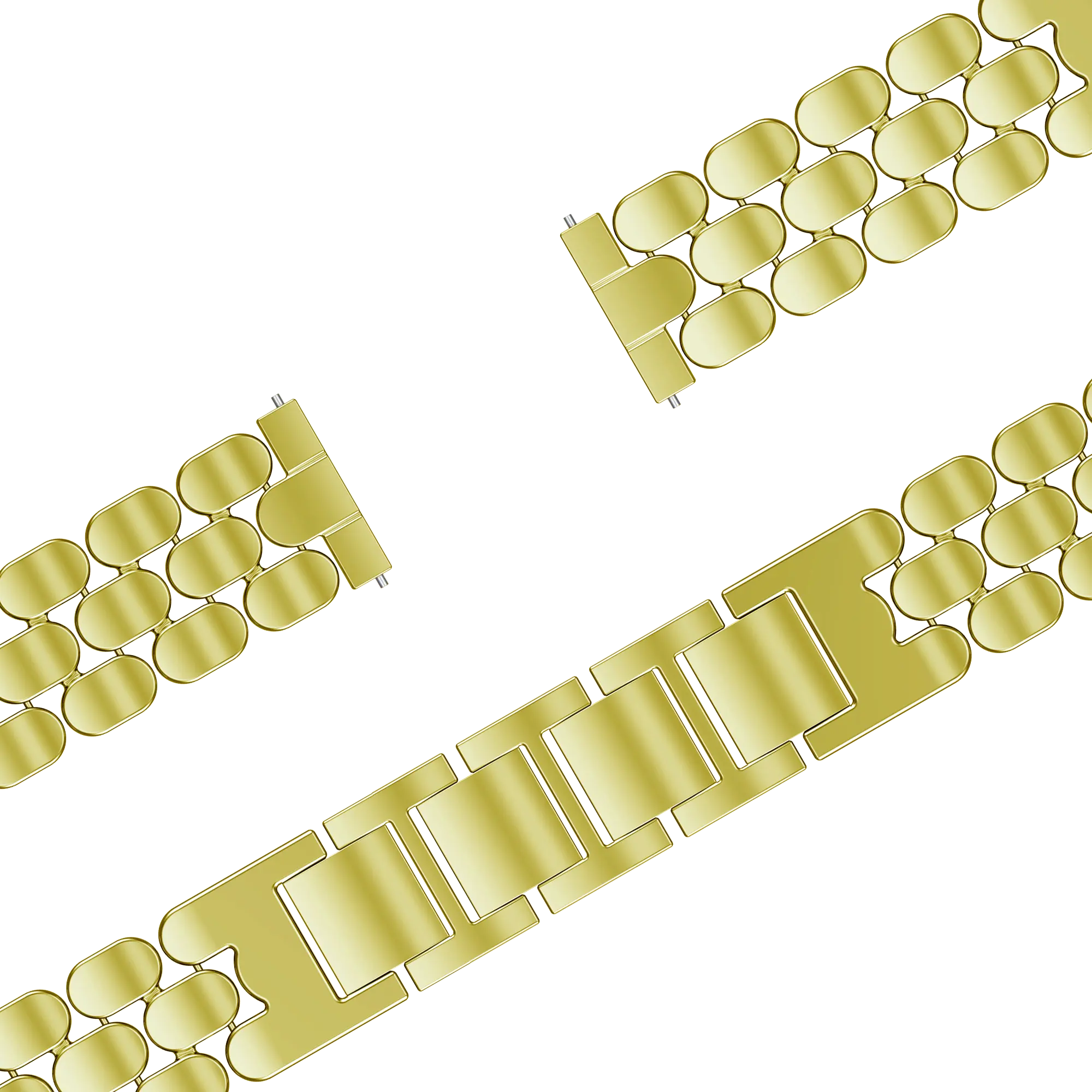 Bandz Bracelet acier 'Oval' Fossil Gen 6 - 42mm (or)