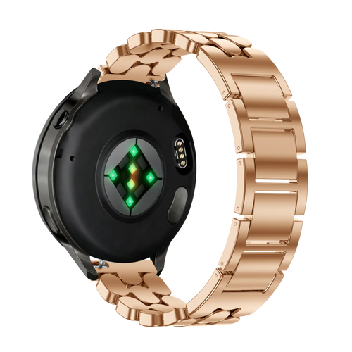 Bandz Bracelet acier 'Oval' Fossil Gen 5e - 42mm (or rose)