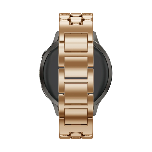 Bandz Bracelet acier 'Oval' Fossil Gen 5e - 42mm (or rose)