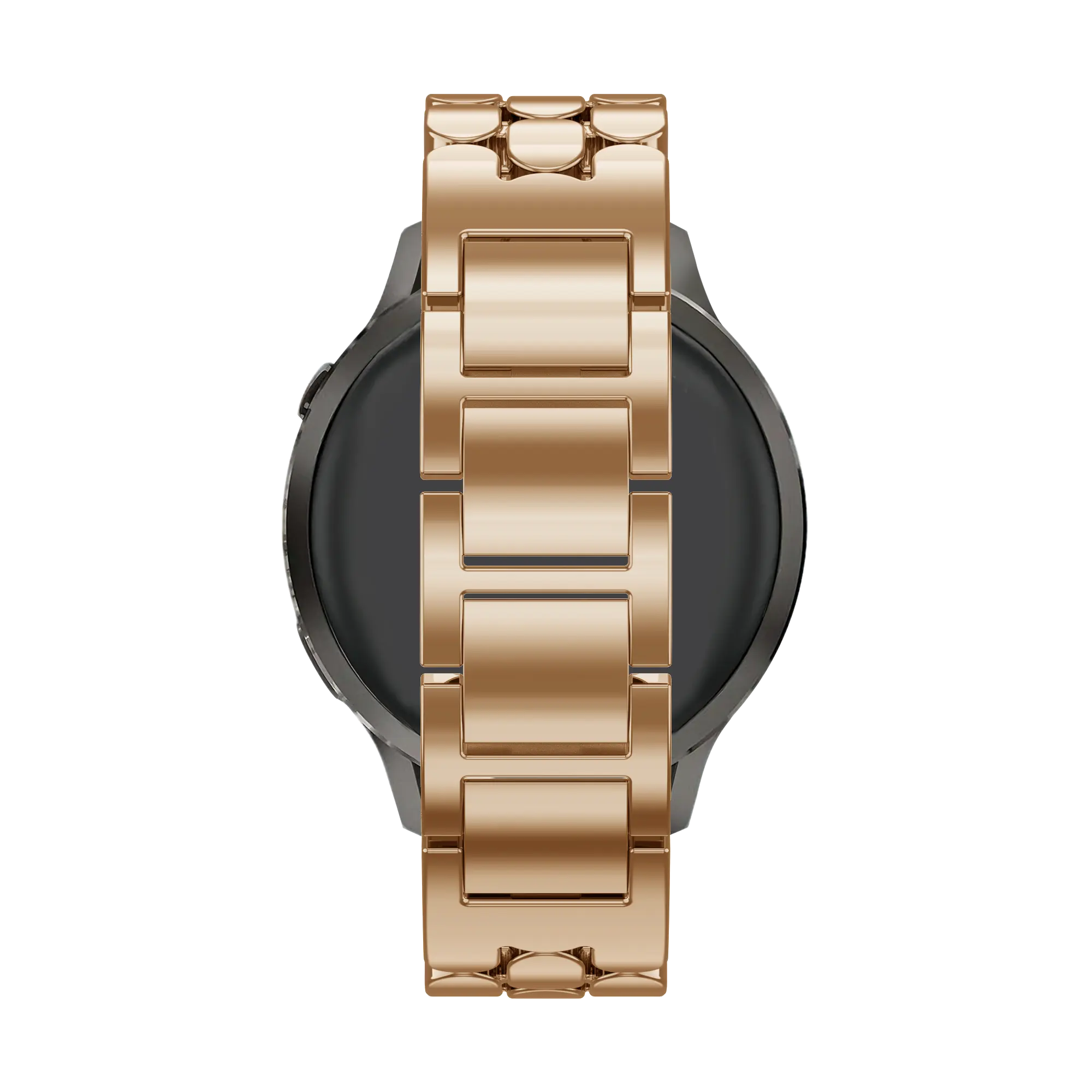 Bandz Bracelet acier 'Oval' Fossil Gen 5e - 42mm (or rose)