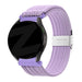 Bandz Bracelet nylon tressé Garmin Approach S40 (violet clair)