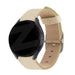 Bandz Bracelet cuir de luxe Huawei Watch 5 - 46mm (Khaki)