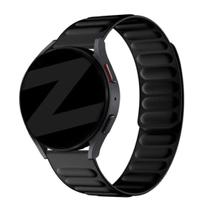Bandz Bracelet tissé fin magnétique Levowatch Edgy (noir)