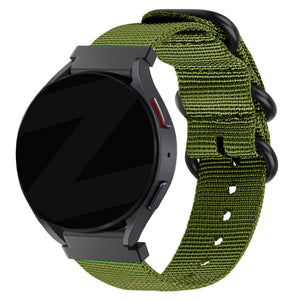 Bandz Garmin Approach S44 Buckled Nylon Strap (Green)