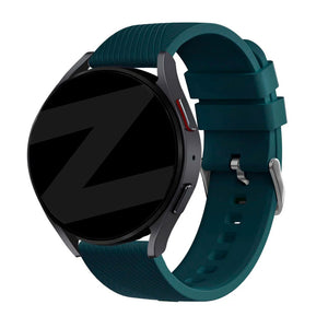 Bandz Bracelet silicone 'Deluxe' Huawei Watch GT 6 - 46mm (vert foncé)