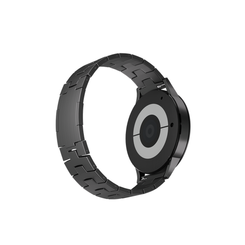 Bracelet titane granulé avec boucle plate CMF Watch Pro 3 (noir)