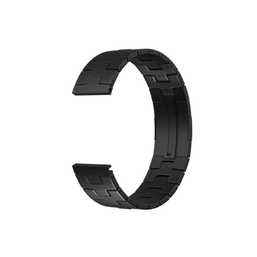 Bracelet grain de titane OnePlus Watch 3 (fermoir plat) (graphite)
