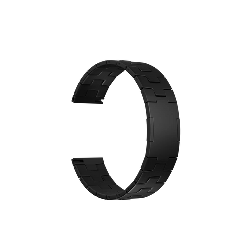 Coros Pace 3 Titanium Grain Strap (Flat Buckle) (Graphite)
