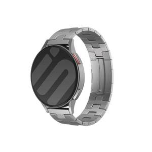 Bracelet titane granulaire Huawei Watch GT 5 Pro - 46mm- cierre plano (argenté)