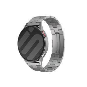 Huawei Watch GT 5 Pro - 46mm Titanium Grain Strap (Flat Closure) (Silver)