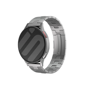 Amazfit GTR 4 Titanium Grain Strap (Flat Buckle) (Silver)