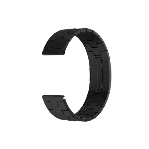Coros Apex 46mm Titanium Grain Strap (Flat Buckle) (Black)