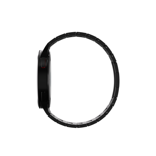 Bracelet titane grain (fermoir plat) Xiaomi Watch 5 (noir)