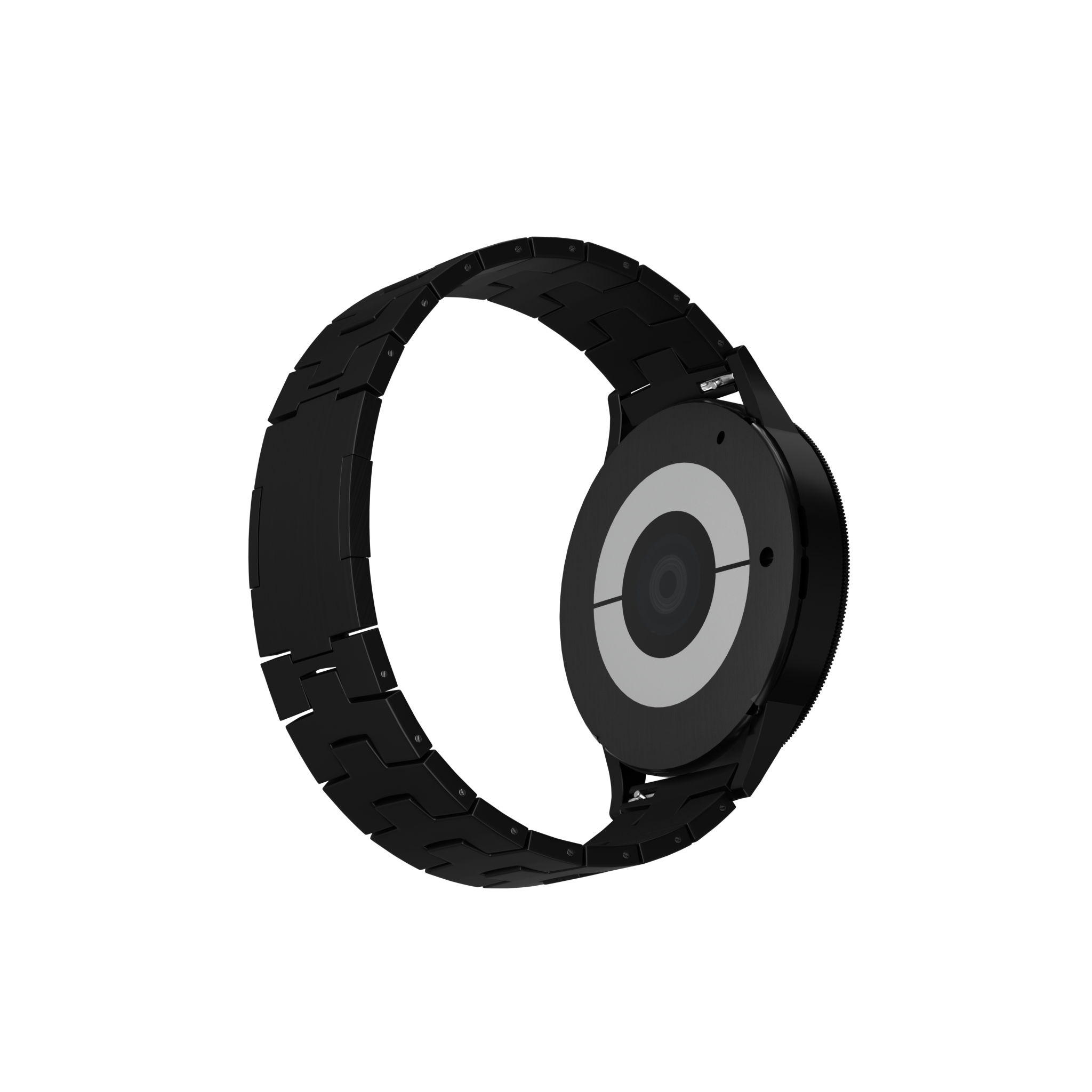 Bracelet titane granulaire Huawei Watch GT 5 - 46mm - cierre plano (noir)