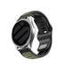 Bracelet silicone Duo 'Outdoor Amazfit Balance 2 (vert/noir)