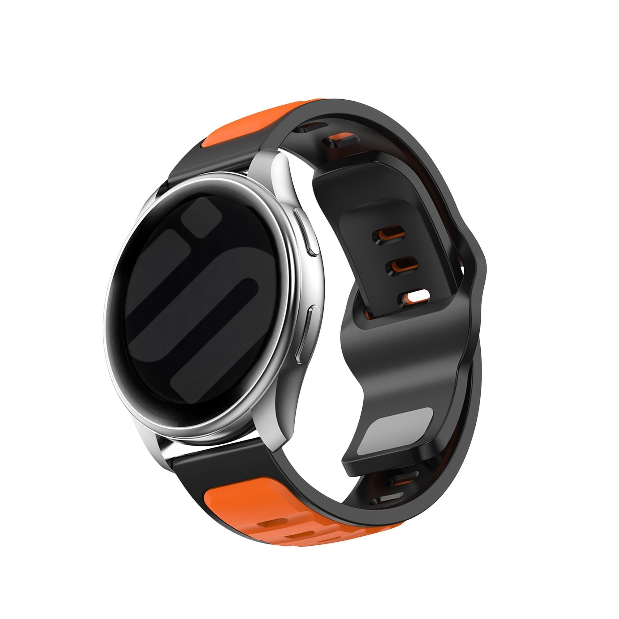 Amazfit Bip 5 Outdoor Duo Silicone Strap (Orange/Black)
