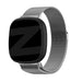Bandz Bracelet milanaise loop Fitbit Sense (argent)