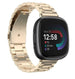 Bracelet acier Fitbit Versa 4 (or champagne)