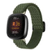 Fitbit Sense 2 Braided Nylon Strap (Green)