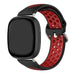 Bracelet sport Fitbit Versa 4 (noir/rouge)
