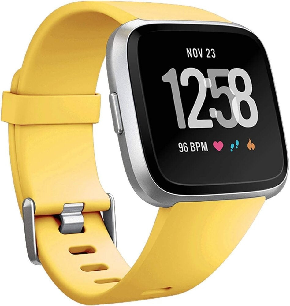 Fitbit Versa/Versa Silicone Strap (Yellow) - Main Image