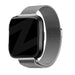 Bandz Bracelet milanais loop Fitbit Versa (argent)