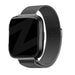 Bandz Bracelet milanais loop Fitbit Versa (noir)