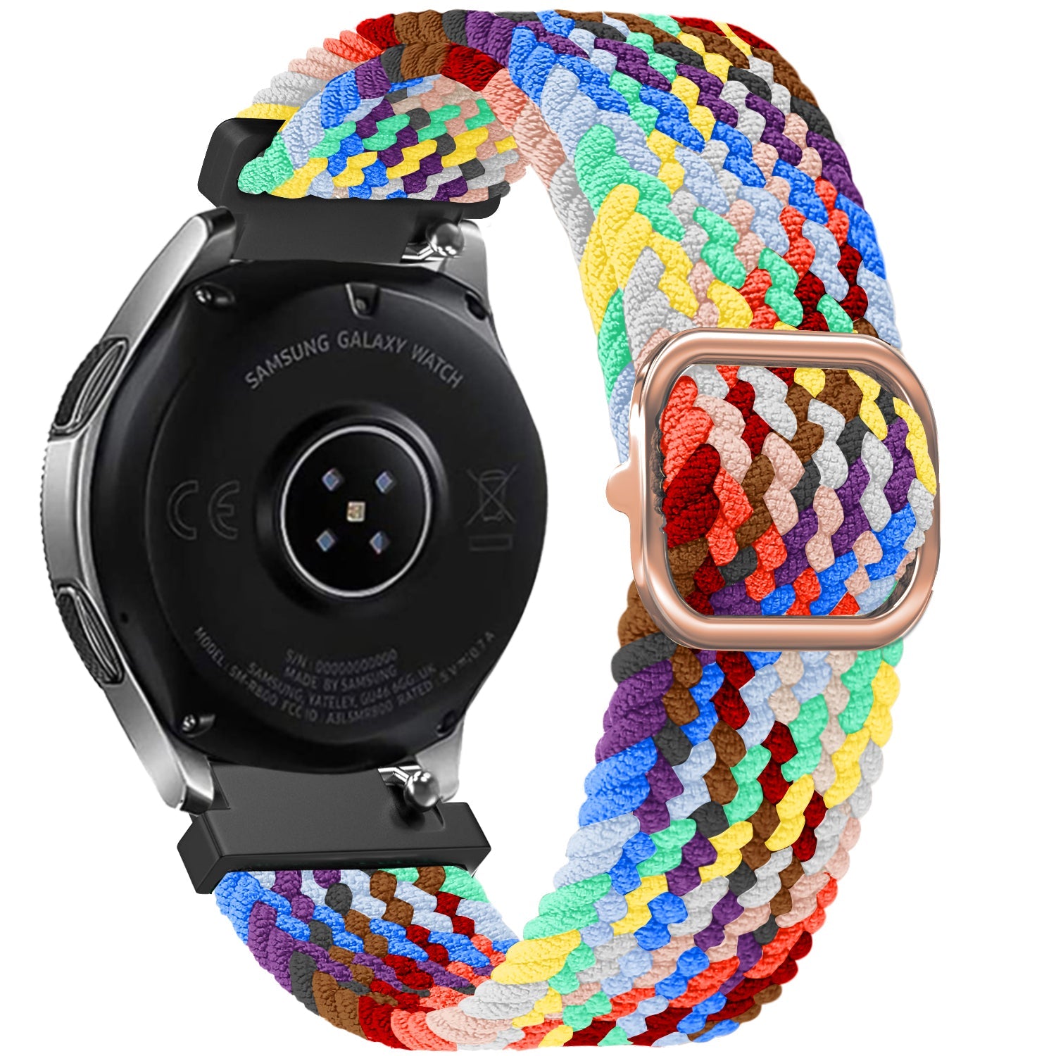 Oppo Watch X Adjustable Braided Strap (Colourful)