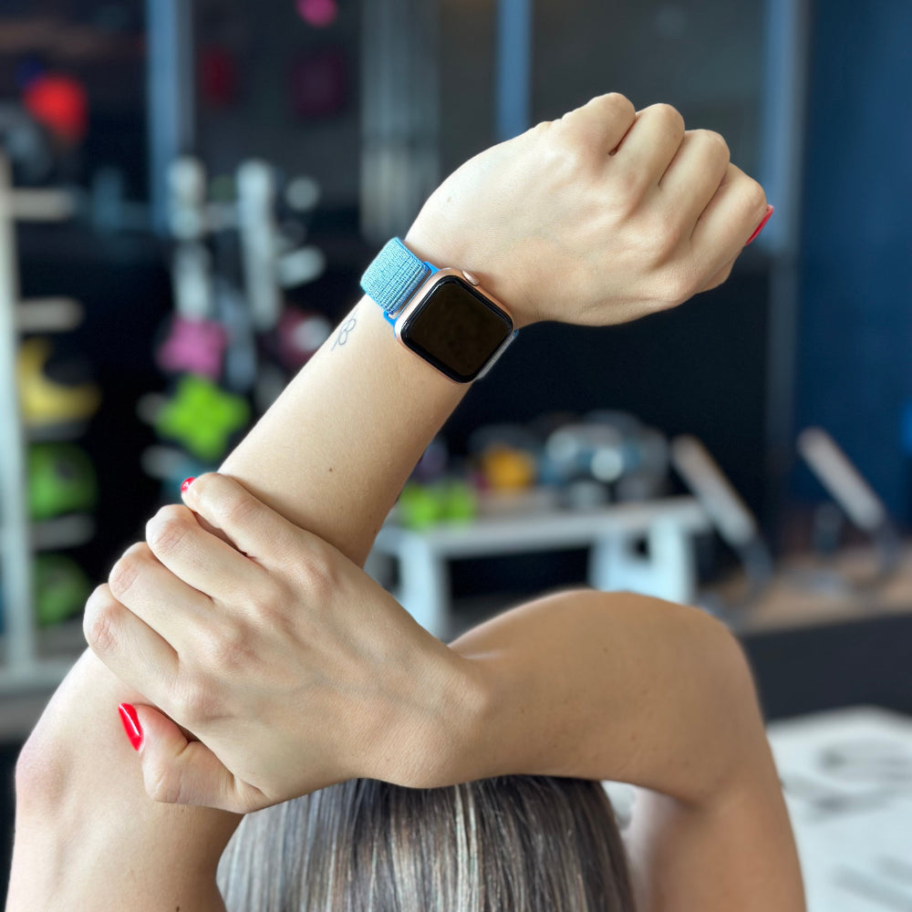 Bracelet nylon Apple Watch Ultra (bleu)