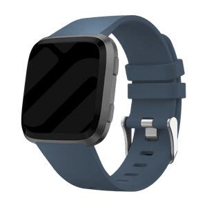 Bracelet silicone Fitbit Versa (grisbleu)