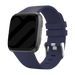 Fitbit Versa/Versa 2 Silicone Strap with Buckle (Dark Blue)