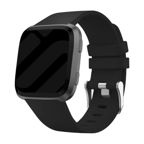 Bracelet silicone Fitbit Versa (noir)