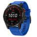Bracelet silicone Garmin Fenix 7 (bleu)