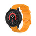 Bracelet silicone luxe Samsung Galaxy Watch 5 Pro (orange)