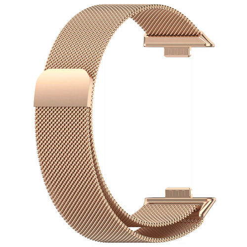 Bracelet milanais Huawei Watch Fit 5 (or rose)
