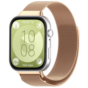 Bracelet milanais Huawei Watch Fit 5 (or rose)