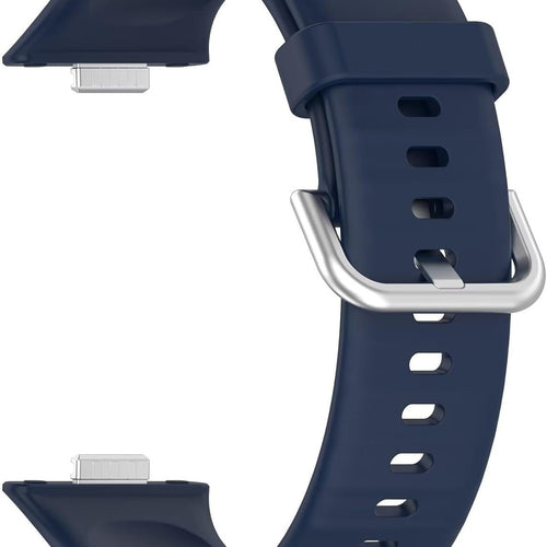 Bracelet silicone Huawei Watch Fit 5 Pro (bleu foncé)