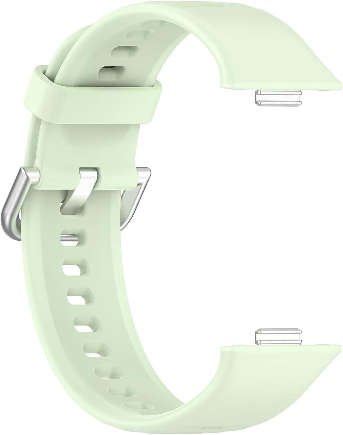Bracelet silicone Huawei Watch Fit 4 Pro (vert clair)
