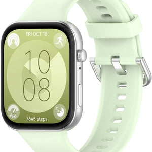 Bracelet silicone Huawei Watch Fit 5 Pro (vert clair)