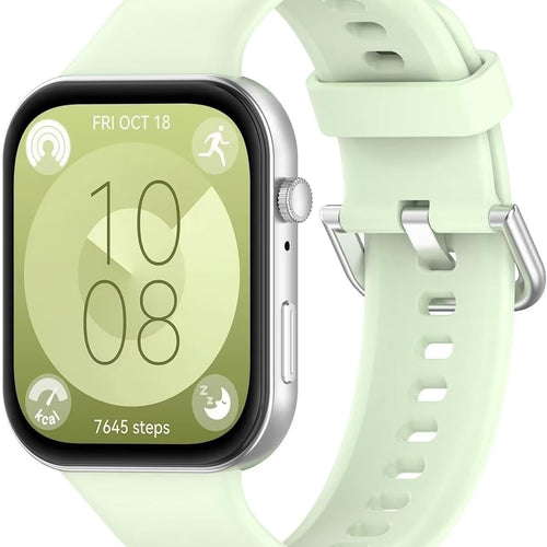 Bracelet silicone Huawei Watch Fit 5 Pro (vert clair)