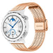 Bracelet acier luxe Huawei Watch GT 3 Pro 43mm (or rose)