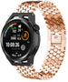 Bracelet acier hexagones Huawei Watch GT (or rose)